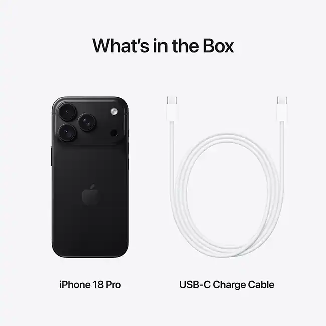 Apple iPhone 18 Pro 2TB Black MJQG4LL/A - Imagen 3