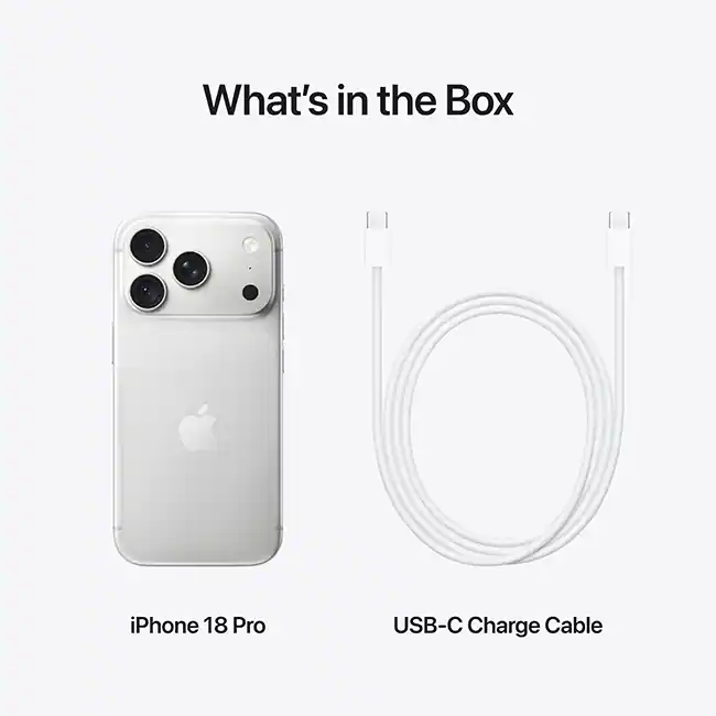 Apple iPhone 18 Pro 256GB Silver MJQ44LL/A - Imagen 3