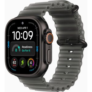 Apple Watch Ultra 4 Cellular 49mm Black Titanium con Translucent Black Ocean Band MJAY4LS/A