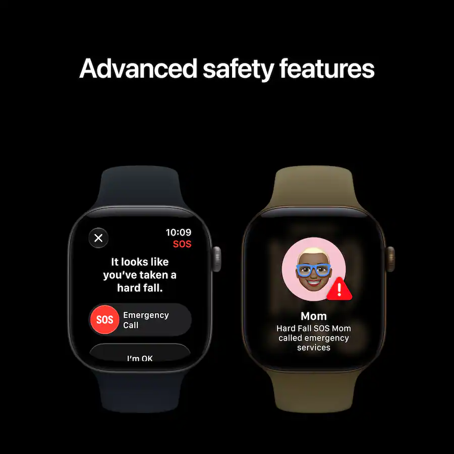 Apple Watch Series 12 GPS 46mm Dark Bronze Aluminum Case con Dark Bronze Milanese Loop S/M MKD74LS/A - Imagen 6