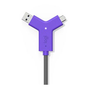 Logitech Swytch Conexión BYOM de un Cable para Salas
