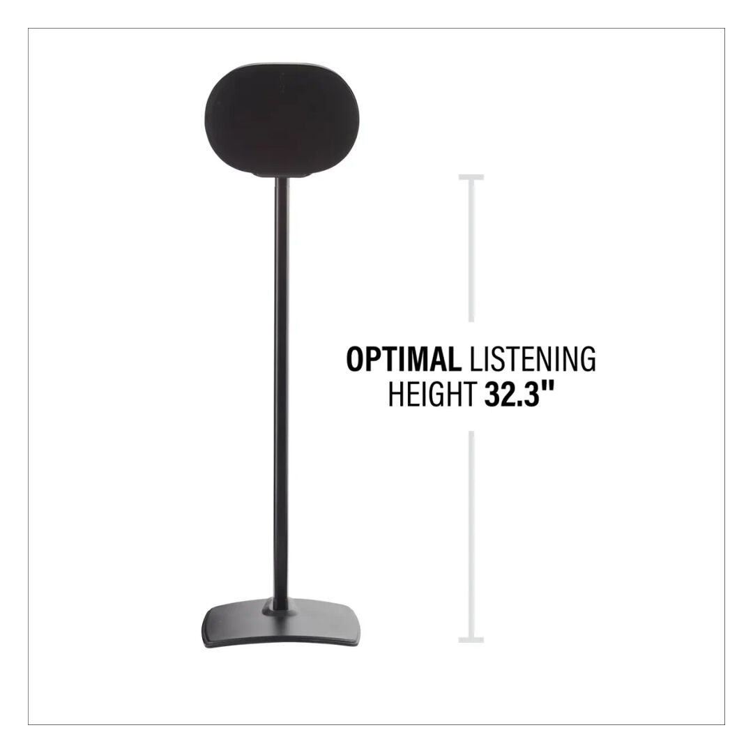 Sanus Speaker Stands Era 300 Black (Par) WSSE32-B2 - Imagen 2