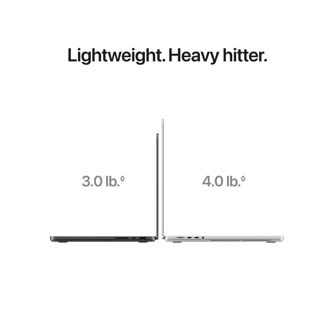 Macbook Pro 14,2" PROLED XDR M5 Max 18-Core 36GB 2TB SSD GPU 32-Core Silver MJ2J4LL/A - Imagen 3