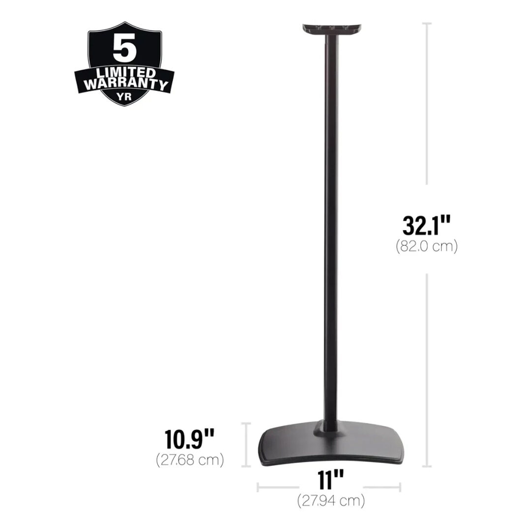 Sanus Speaker Stands Era 300 Black (Par) WSSE32-B2 - Imagen 4