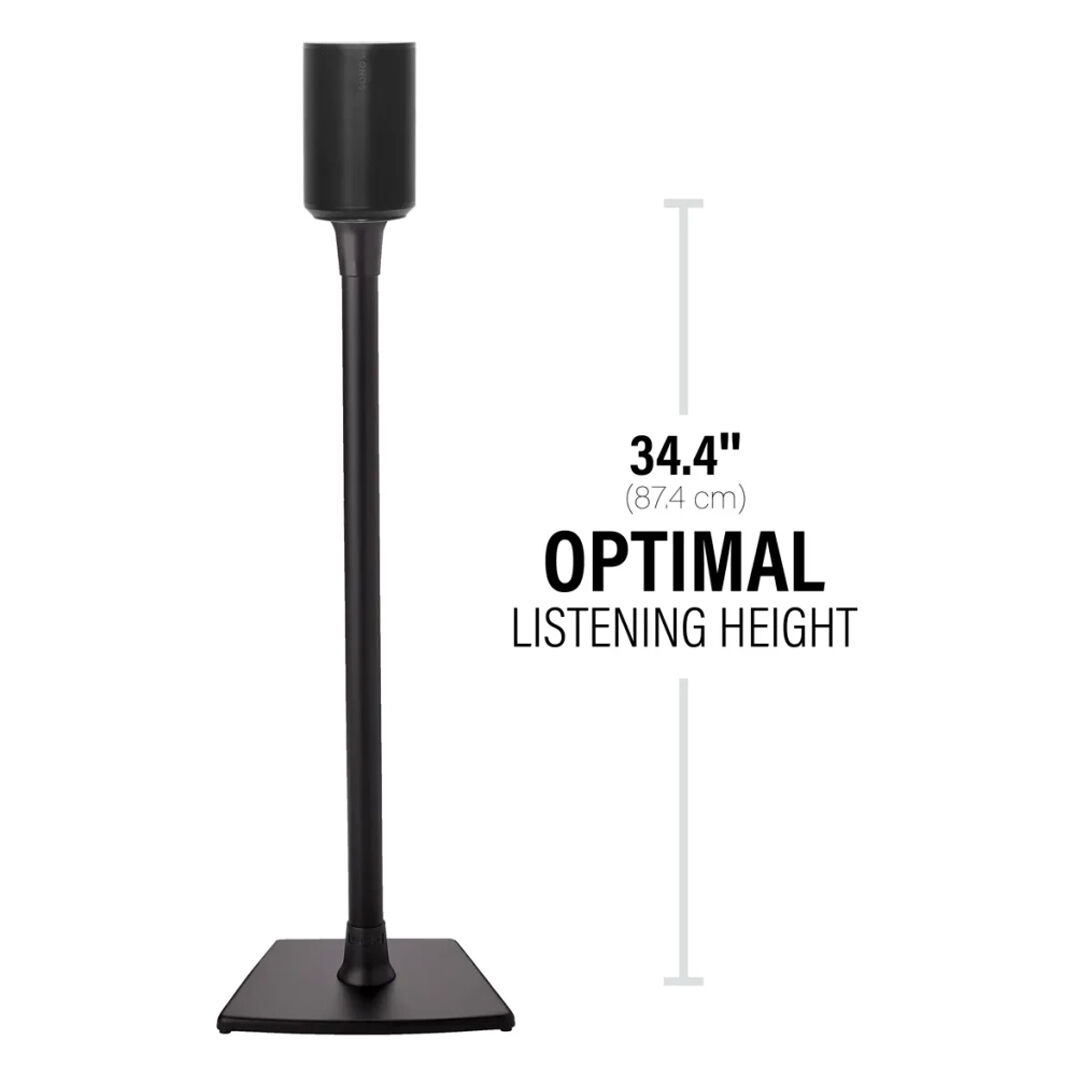 Sanus Speaker Stands Era 100 Black (Par) WSSE12-B2 - Imagen 4