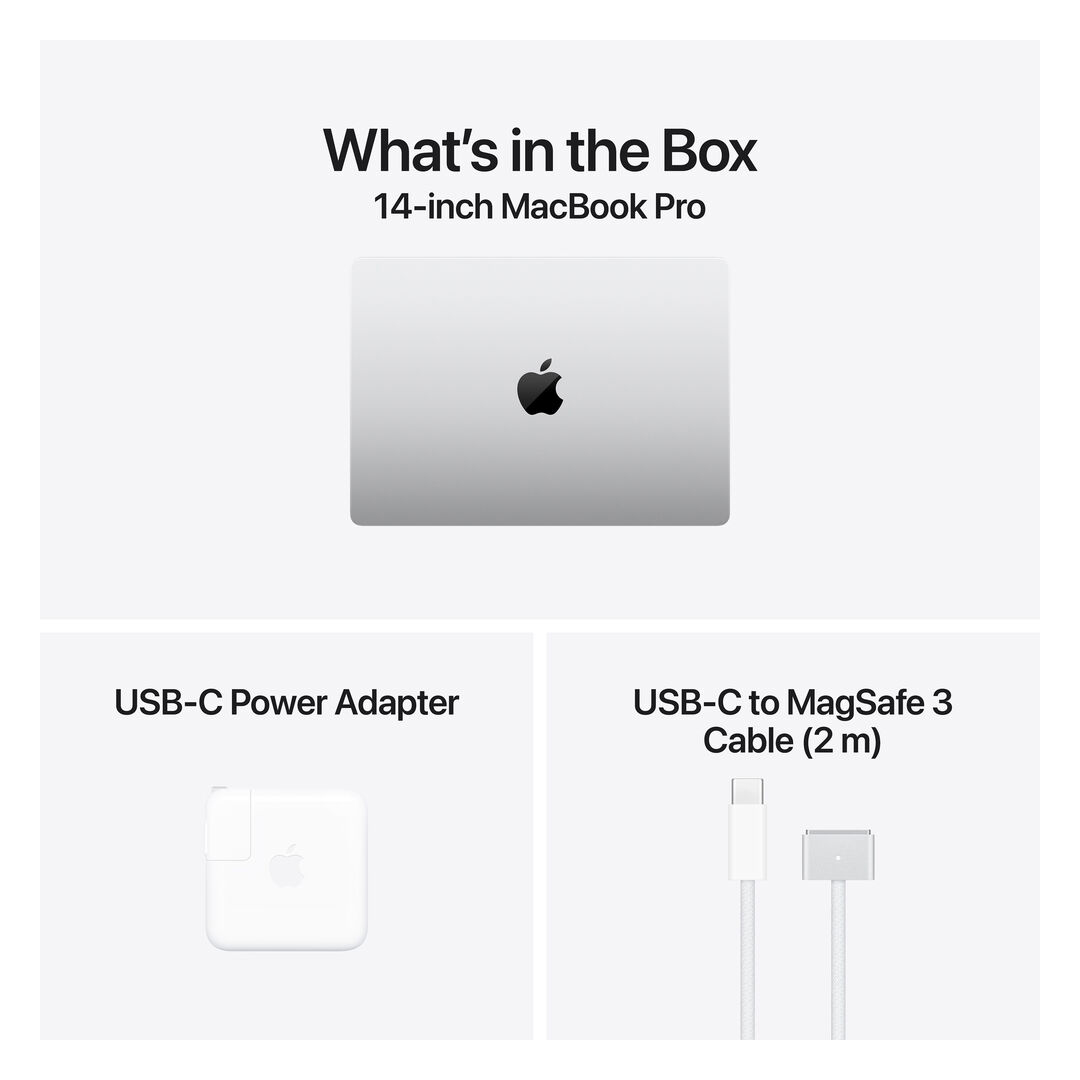 Macbook Pro 14,2" M6 12-Core 32GB 1TB SSD GPU 12-Core Silver MHWY4LL/A - Imagen 5
