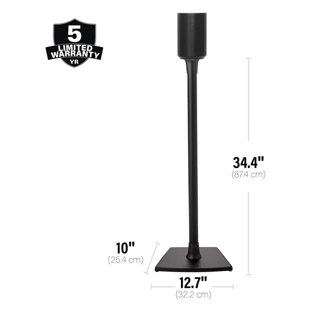 Sanus Speaker Stands Era 100 Black (Par) WSSE12-B2 - Imagen 5