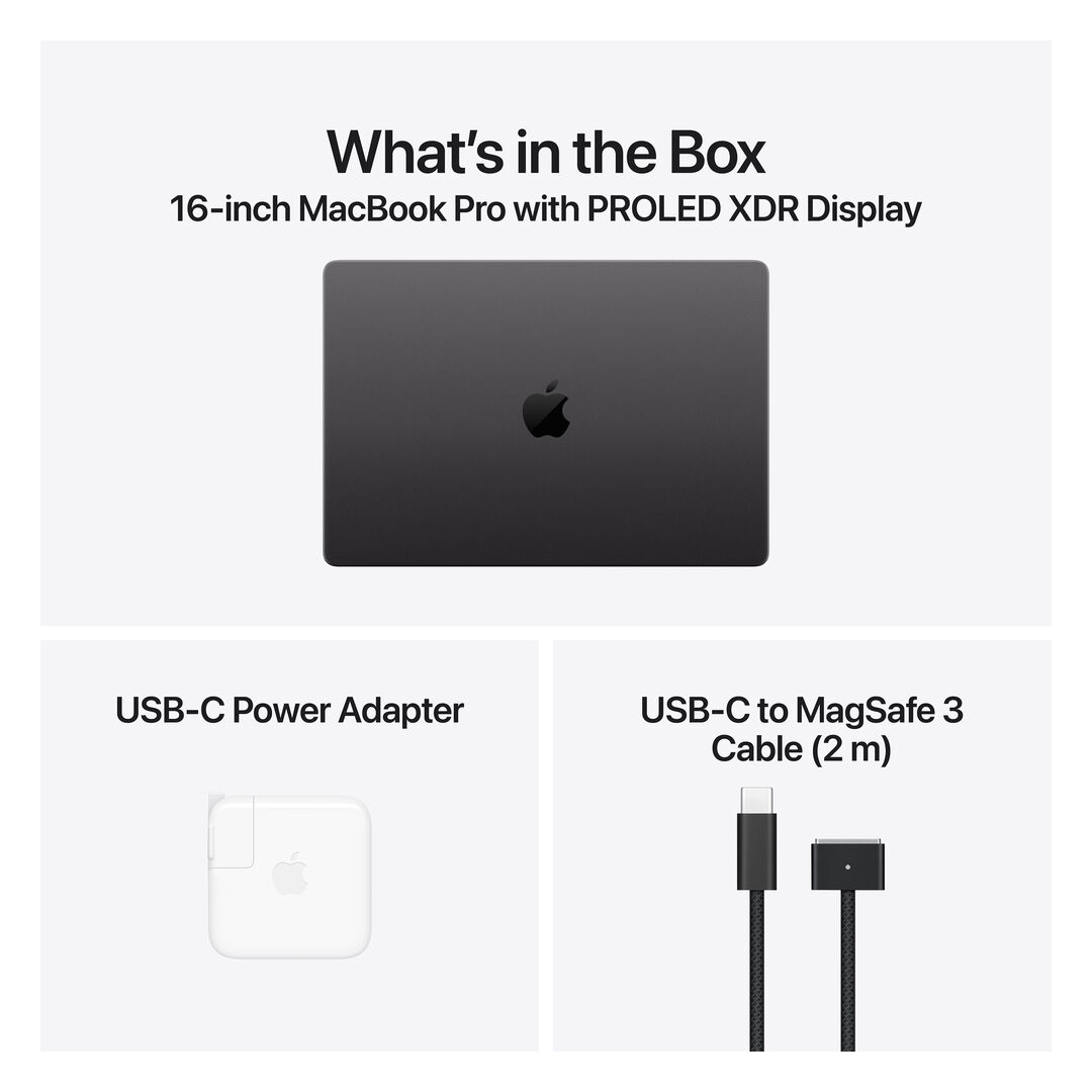 Macbook Pro 16,2" PROLED XDR M5 Max 18-Core 36GB 2TB SSD GPU 32-Core Space Black MJ314LL/A - Imagen 6