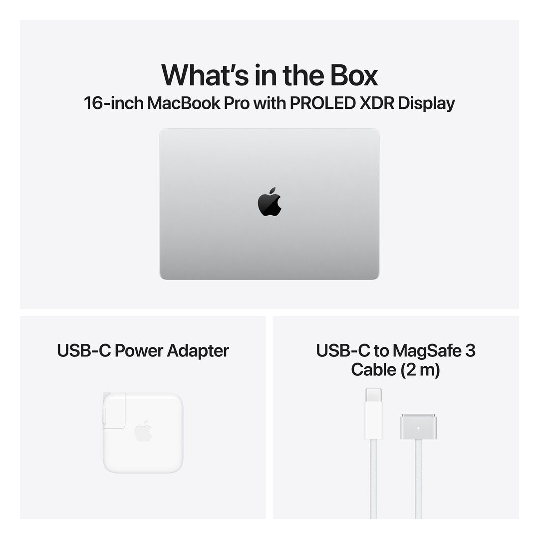 Macbook Pro 16,2" PROLED XDR M5 Max 18-Core 36GB 2TB SSD GPU 32-Core Silver MJ2X4LL/A - Imagen 6